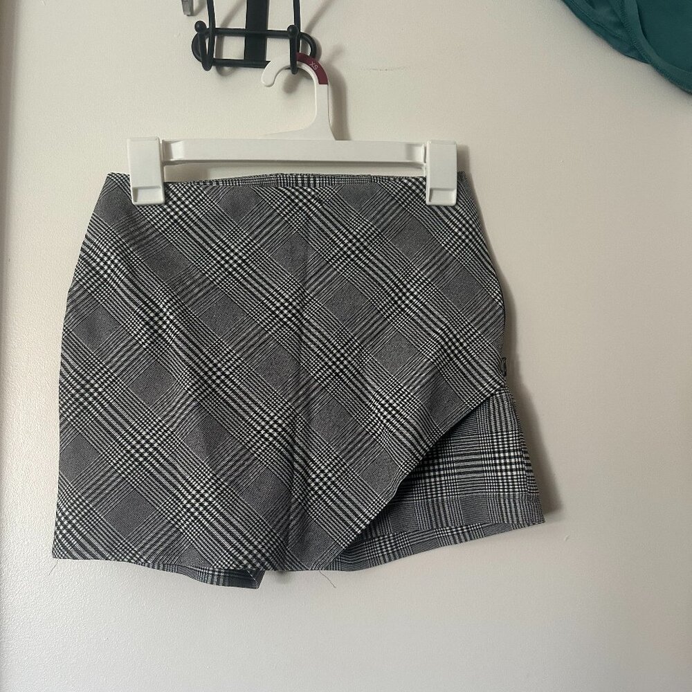 Blackmilk Plaid Mono Skort - Limited Plaid Houndstooth